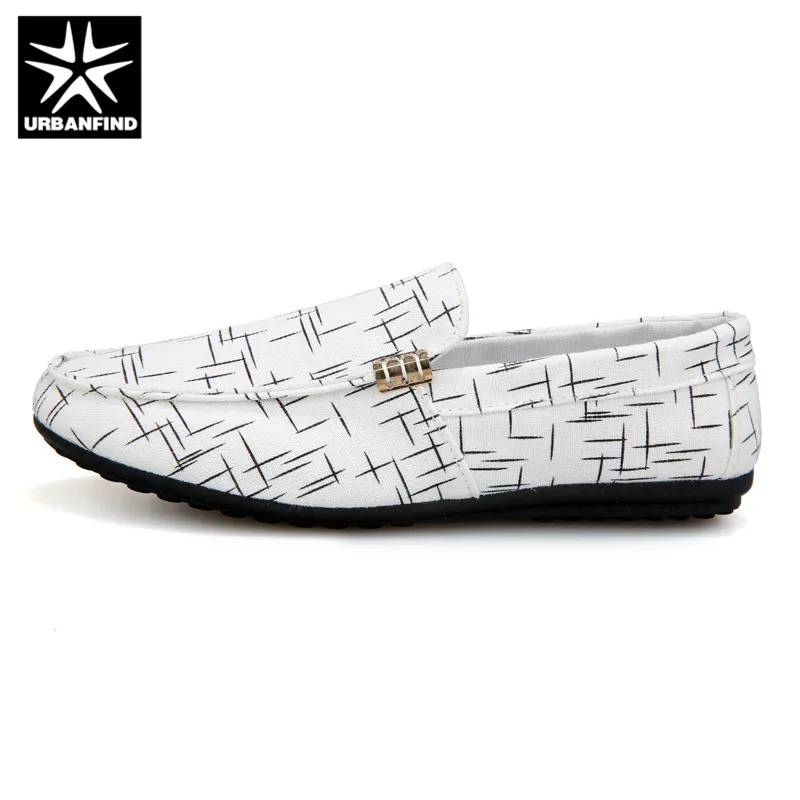 URBANFIND Men Loafers Shoes Casual 2019 Spring Summer Light Canvas Youth Breathable Fashion Flat Footwear | Обувь