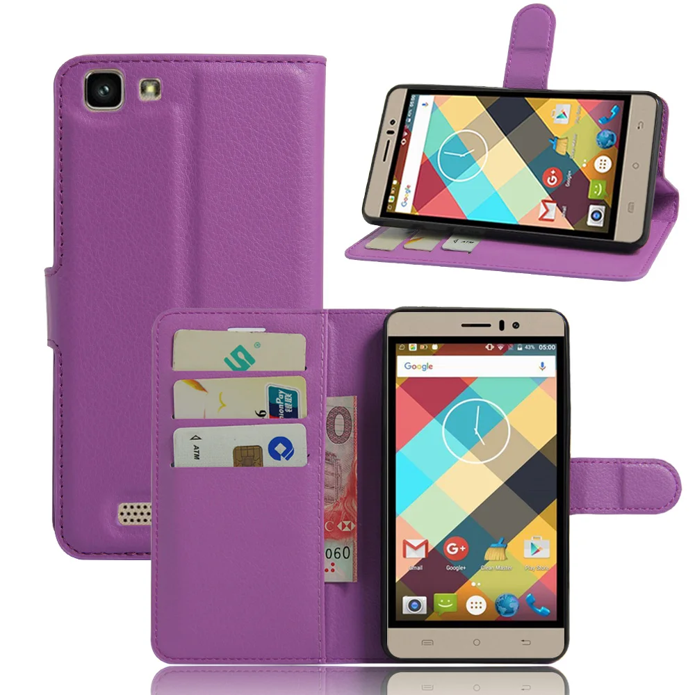 For Cubot Rainbow case cover Lychee leather wallet stand phone | Мобильные телефоны и аксессуары