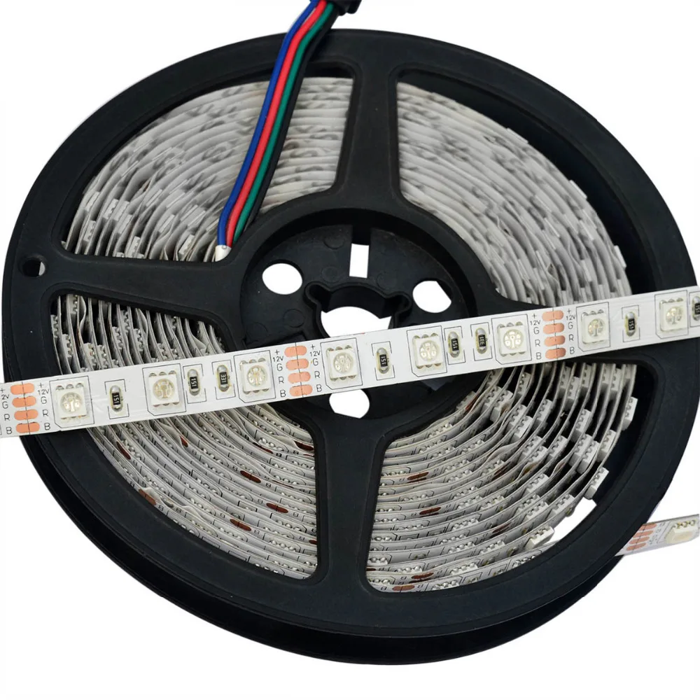 35 Вт 300-5050 SMD RGB светодиодный светильник полосы ж/пульт дистанционного управления |