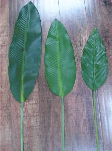 88 см 106 118 Strelitzia reginae лист basjoo искусственный зеленый украшение для дома