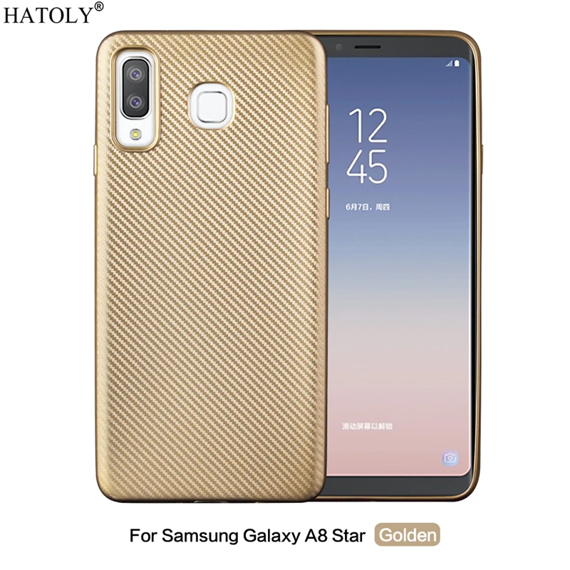 Для Samsung Galaxy A8 Star чехол мягкий силиконовый резиновый ТПУ для телефона |