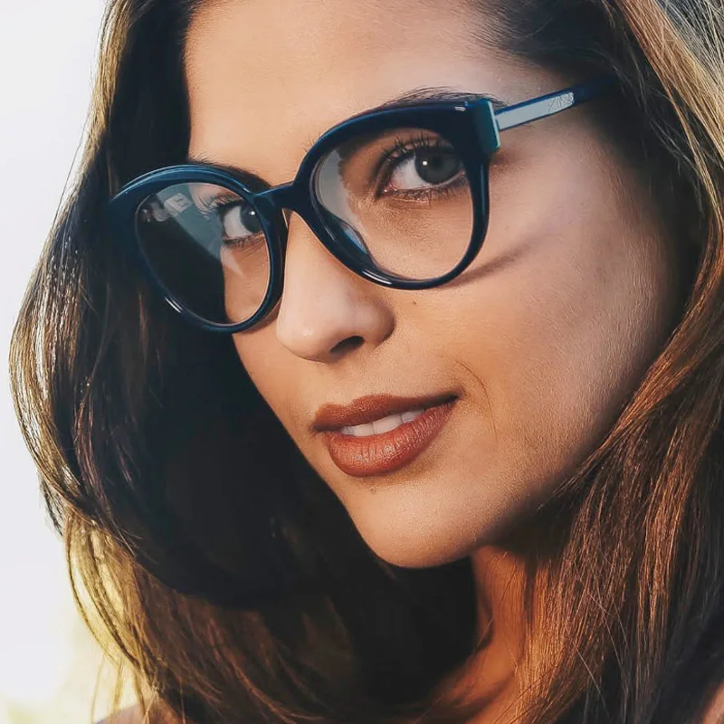 RFOLVE пикантные кошачий глаз очки для женщин бренд высокое качество объектив