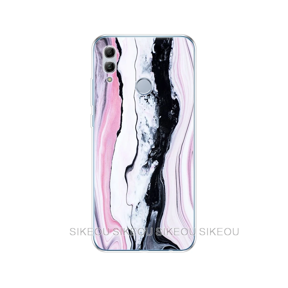 10896 Силиконовый чехол для телефона huawei honor 10 20 V20 V10 view для huawei honor 9 8 10 lite 7x 6c pro marble модный дизайн - Цвет: 10896