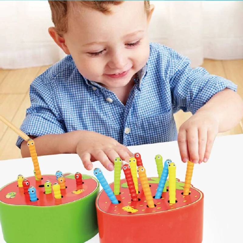 Забавная развивающая игрушка для детей цветная Когнитивная Магнитная 3D