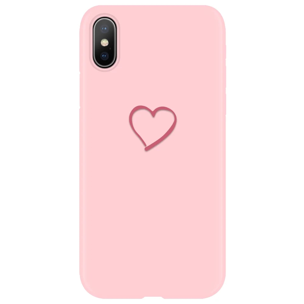 Kfe-xhongxin Силиконовый чехол для телефона One plus, 5 T, 6, 6 T, 7 Pro, сердце, любовь, милый матовый карамельный чехол для телефона, чехол для Oneplus 7 Pro, 7Pro, Fundas, Coque, пара - Color: Kfe-xhongxin