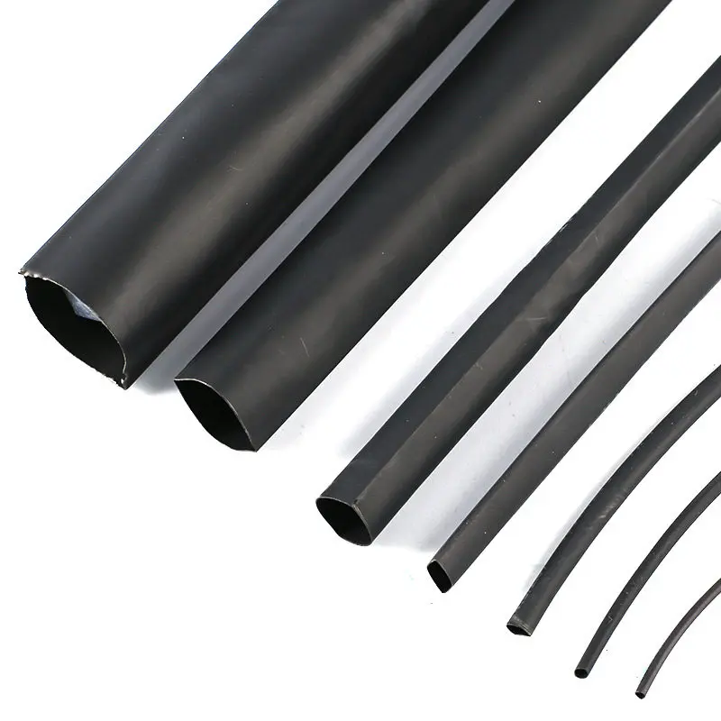 

1meter/lot Heat Shrink Tube 1MM 2MM 3MM 4MM 5MM 6MM 8MM 10MM Heat Shrink Tubing Shrinkable Wrap Wire Cable Sleeve Kit
