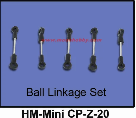 Walkera Super CP Ball Связь Set HM Mini Z 20 cp запасные части с использованием FreeTrack Shipping|parts of laser