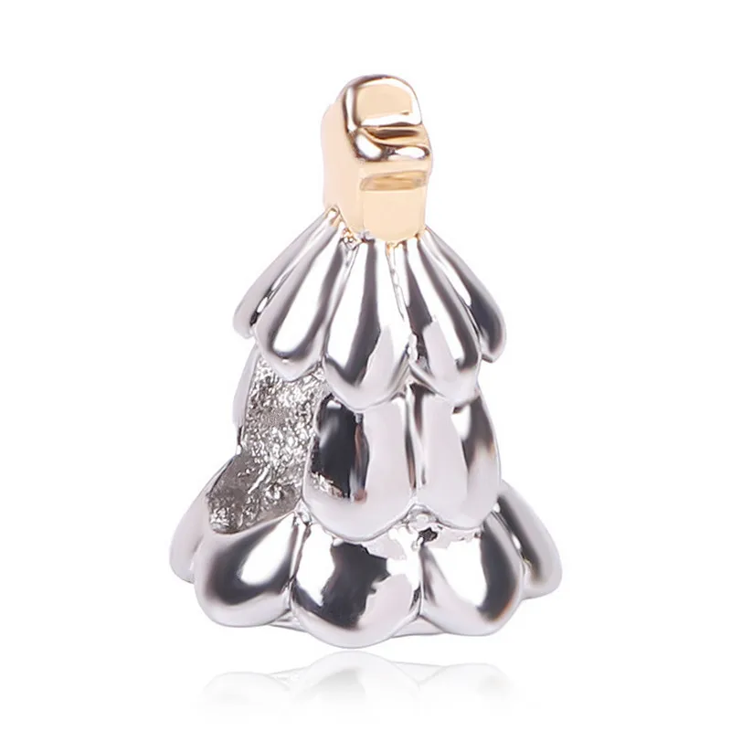 Dodocharms бисер Подходит Pandora прекрасный подарок для девочки Микки серебряный цвет четырехлистный клевер кулон подарок мишка