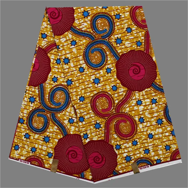 Отличная Красочная печати хлопок батик из парафинированной ткани Африканский