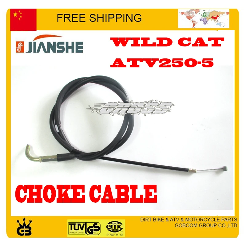 JIANSHE ATV ATV250 ATV400 250cc 400cc кабель дросселя карбюратора quad аксессуары 1000 мм Бесплатная