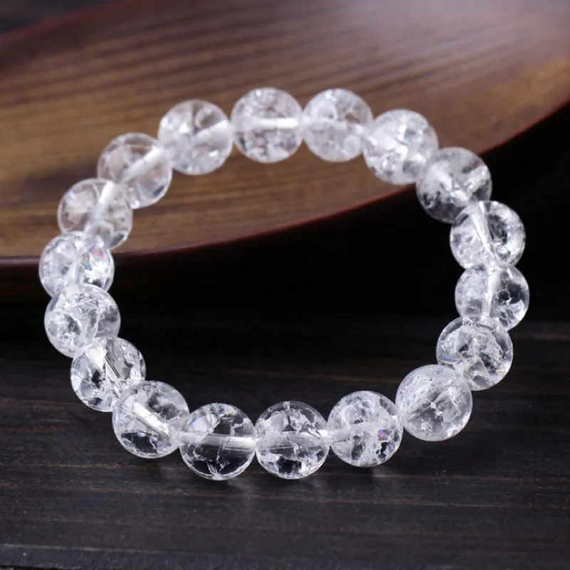 Взрывные хрустальные браслеты из кварца бисера эластичная веревка цепочка