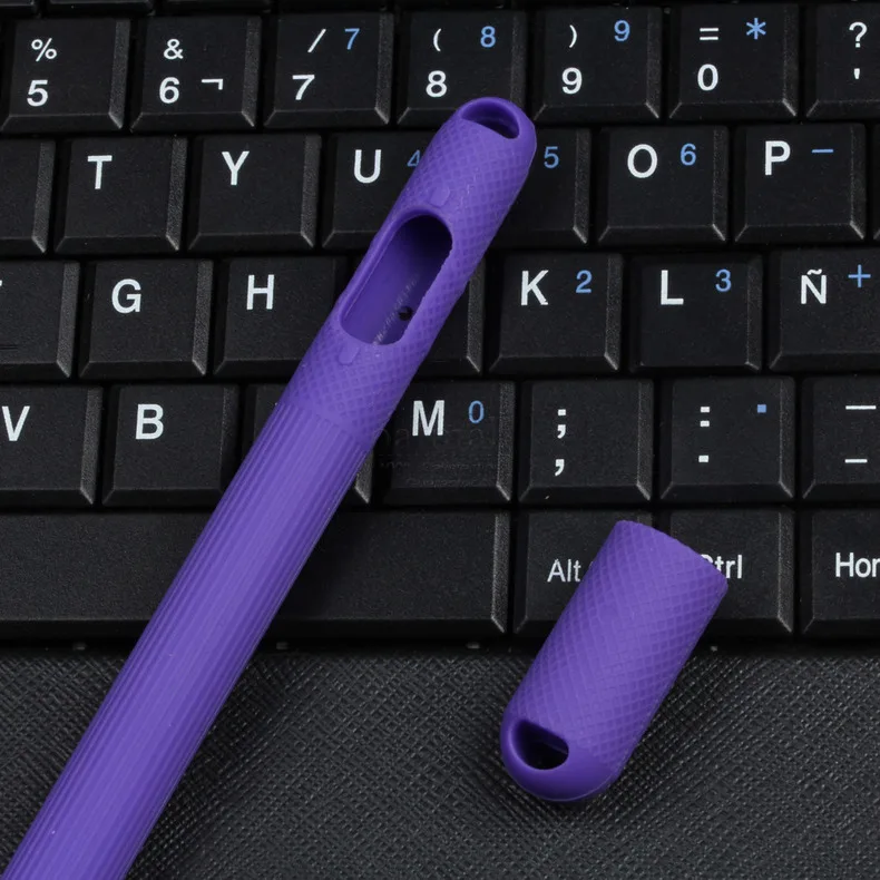 Для Apple Pencil 1 чехол для iPad карандаш Насадка На глушитель держатель мягкий силиконовый полный защитный чехол Сумки для планшета ручка-стилус