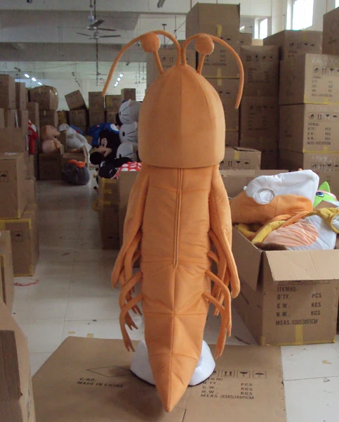 Высококачественный маскарадный костюм Лобстер лангуст талисмана с героями