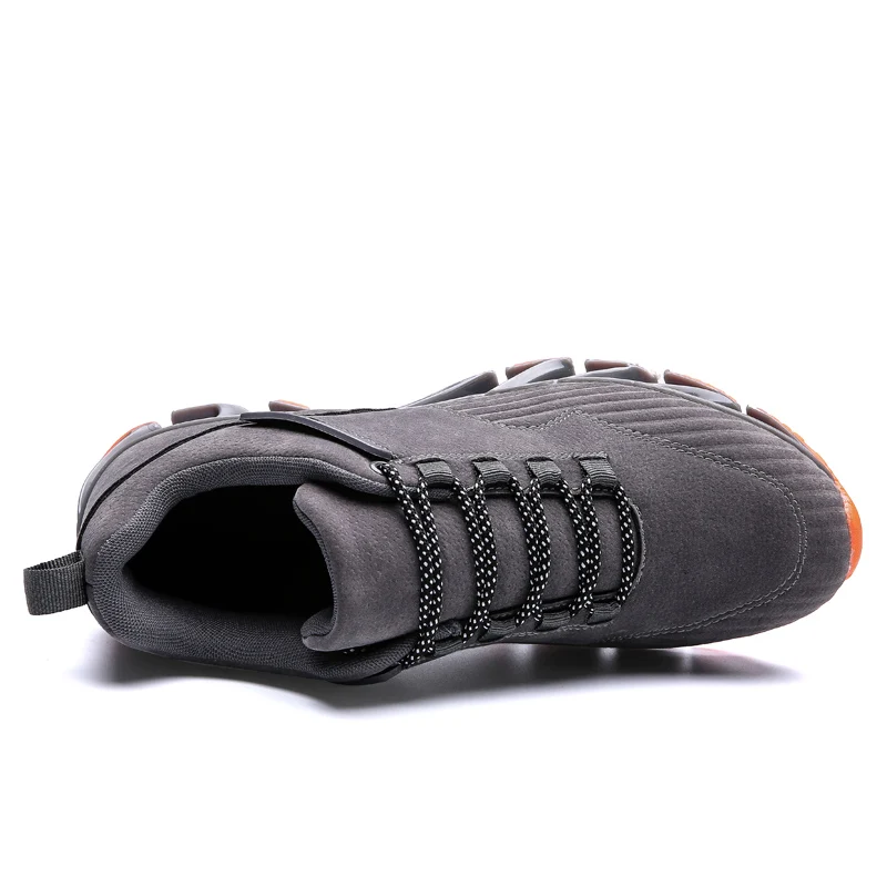 Мужские кроссовки для бега спортивные черные и серые весна-лето 2018 дешевые