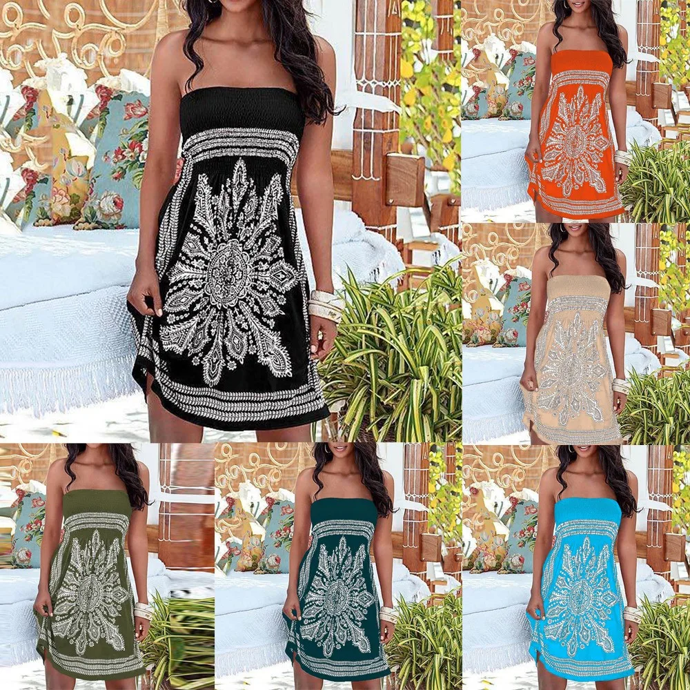 Шифоновое кружевное платье без рукавов с круглым вырезом бретелек цветочным