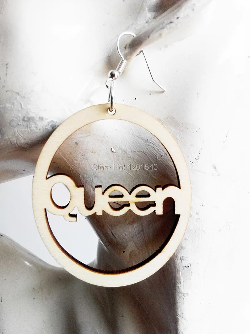 Бесплатная Доставка! Лазерная гравировка необработанная африканская древесина