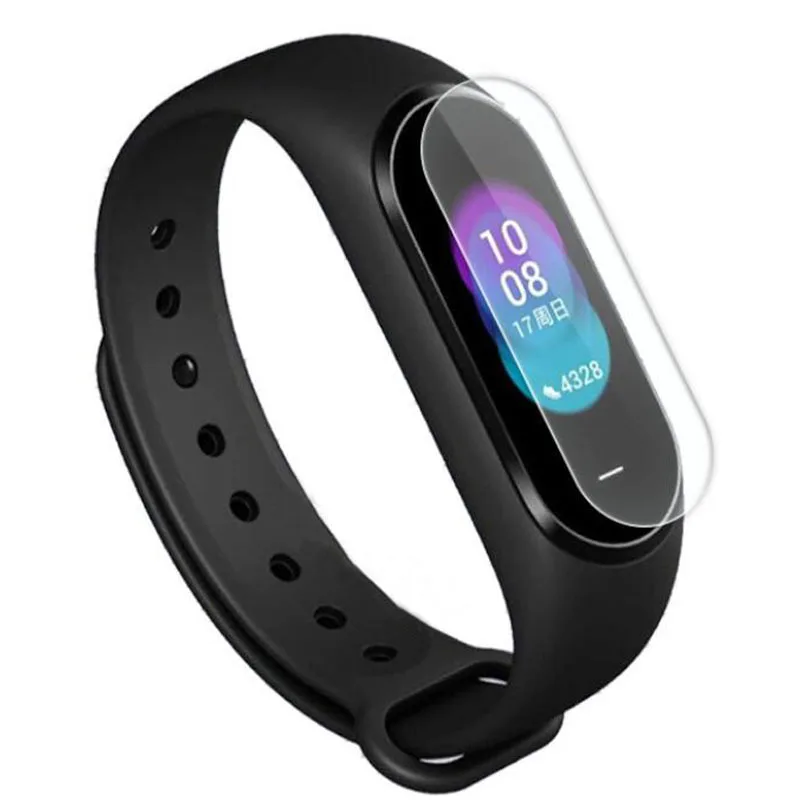 Закаленное стекло прозрачная защитная пленка для Xiaomi Hey + NFC band Plus | Электроника