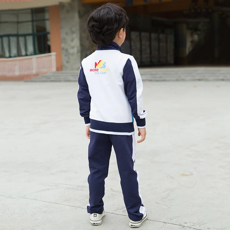 kids boy and girl's sportswear suit two pieces long sleeved children's wear uniforms | Детская одежда и обувь