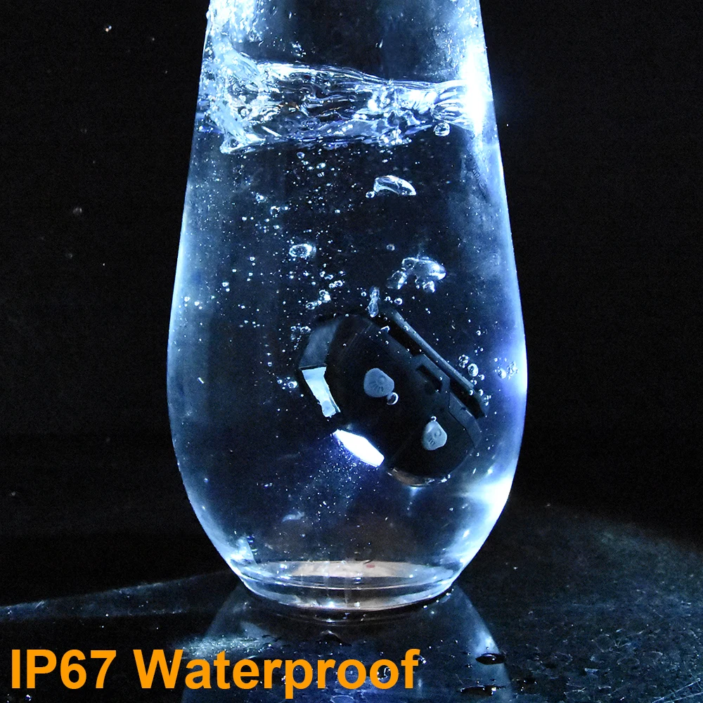 Детский светодиодный налобный фонарь IP67 водонепроницаемый светильник