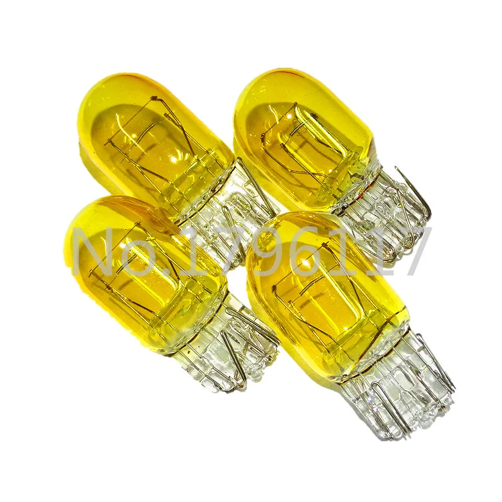 4x580 1891 7443 T20 W21W 12 В 5 Вт 21 желтый/оранжевый ксеноновый W3x16q автомобильный