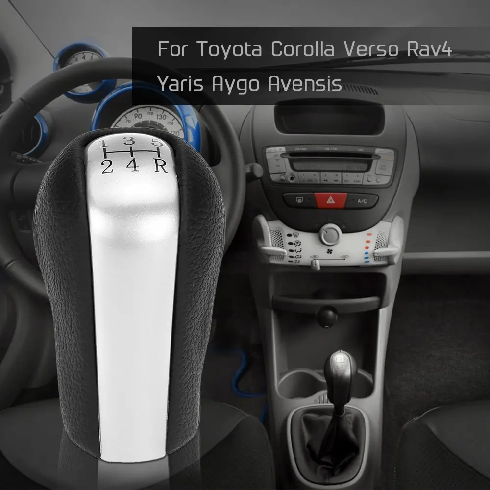 Сменная ручка переключения передач для Toyota Corolla Verso Rav4 Yaris Aygo Avensis 5 скоростей|Ручка