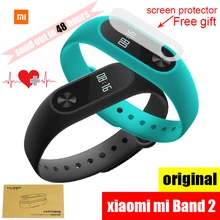 Оригинальный Xiaomi mi band 2 ручные умные браслеты смарт часы фитнес