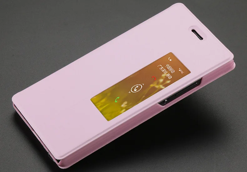 Деловой чехол для huawei P20 Pro P10 P9 Plus P8 Ascend P7 чехол из искусственной кожи откидной Чехол с окошком чехол для телефона противоударный чехол