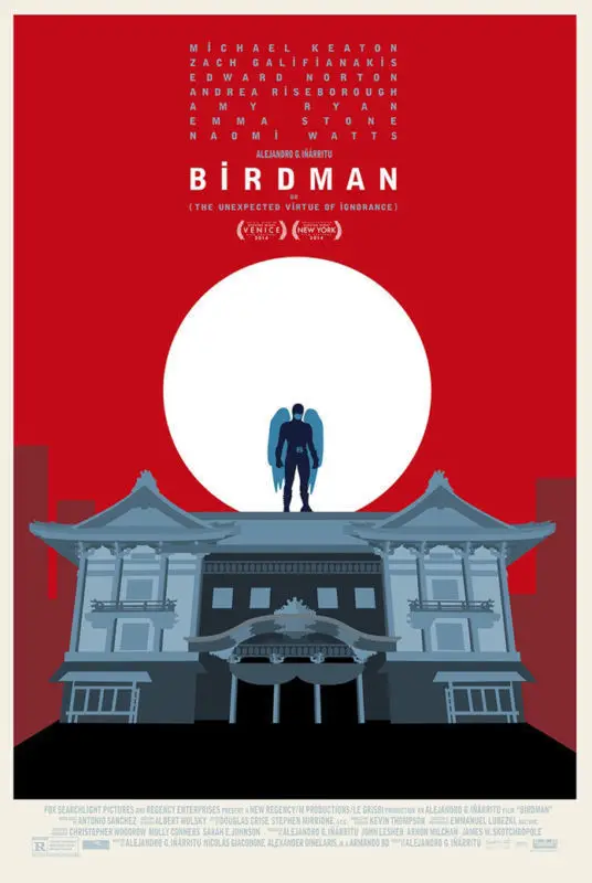 Домашний декор Birdman 1014 фильм шелк художественный плакат стена мерцающий Декор