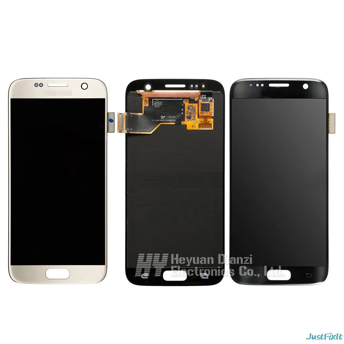 

Super Amoled SAMSUNG GALAXY S7 G930F G930A, 100%