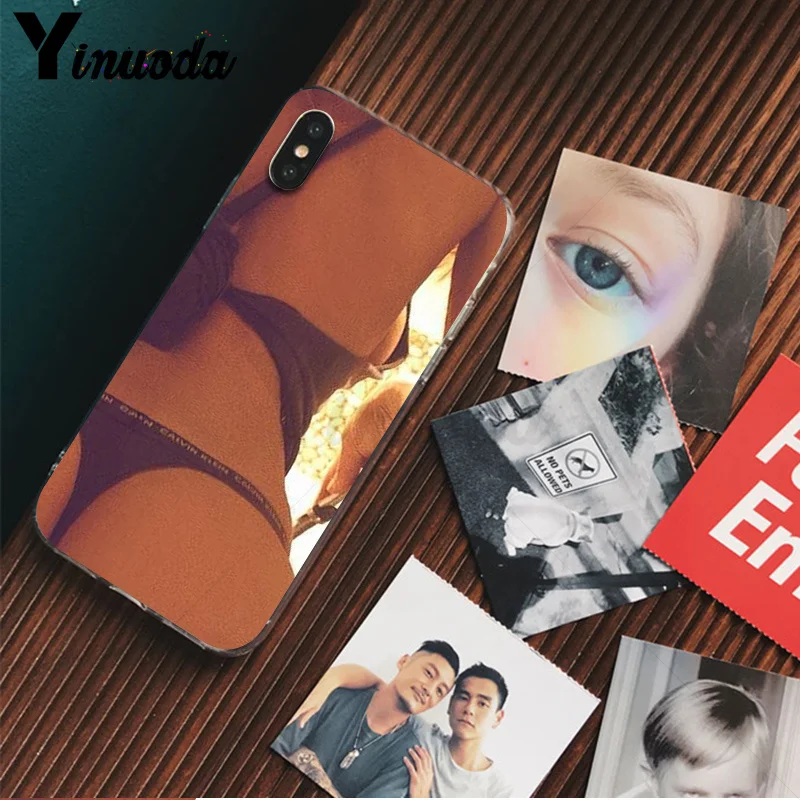 A16 Yinuoda, сексуальное нижнее белье, бикини для женщин, девушек, мягкая оболочка, чехол для телефона для iPhone 8, 7, 6, 6S Plus, 5, 5S, SE, XR, X, XS, MAX, чехол - Цвет: A16