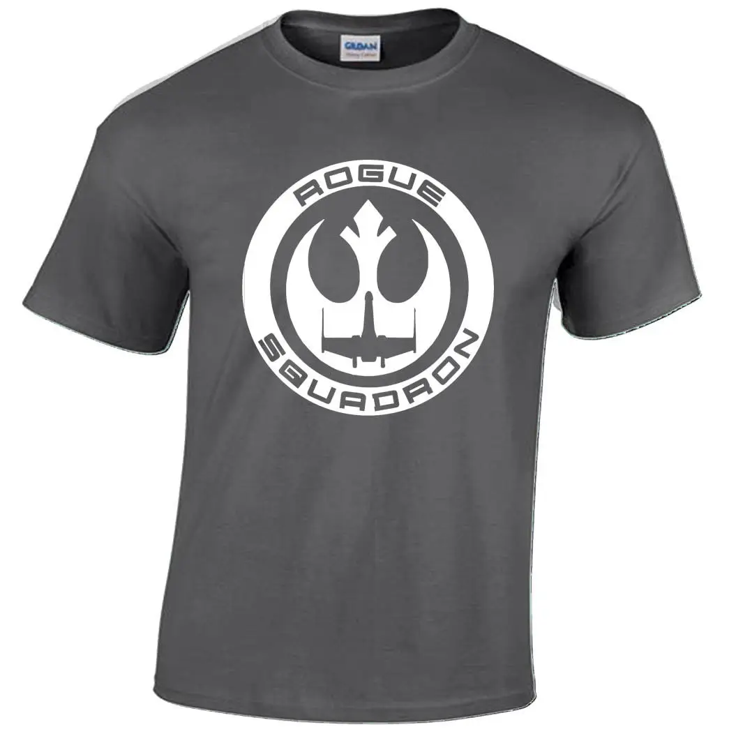 ROGUE SQUADRON футболка звезда Мужская TROOPER STORM WARS REBEL FIGHTER X WING JEDI Бесплатная доставка