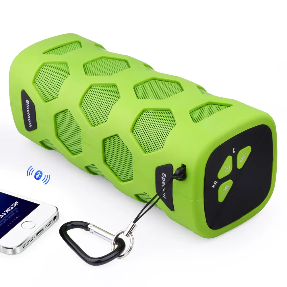 NFC Беспроводной Bluetooth Динамик с Powerbank Водонепроницаемый Портативный годный для использования вне помещения миниатюрный коробка Колонка стерео звук Динамик для телефона