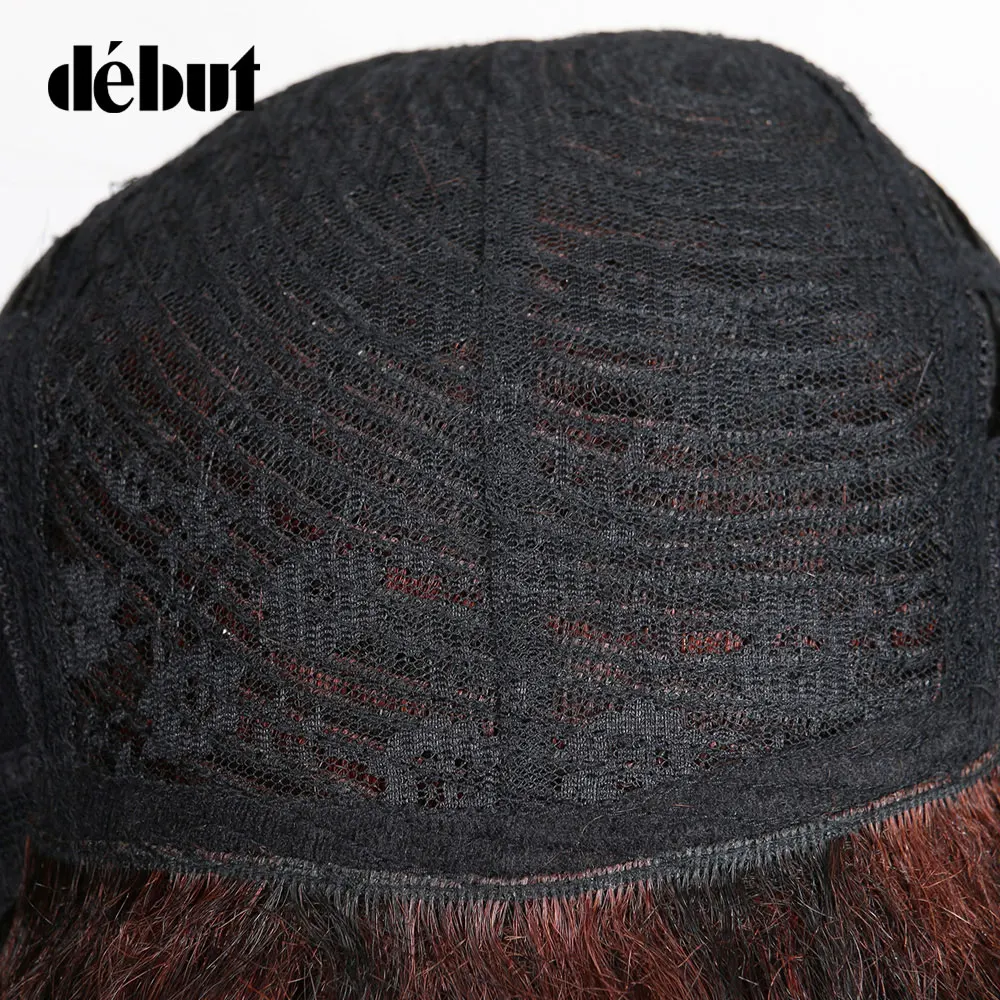 Дебютный парик из натуральных волос Remy Ombre DYP1B/33B/33A светлый бразильский короткий