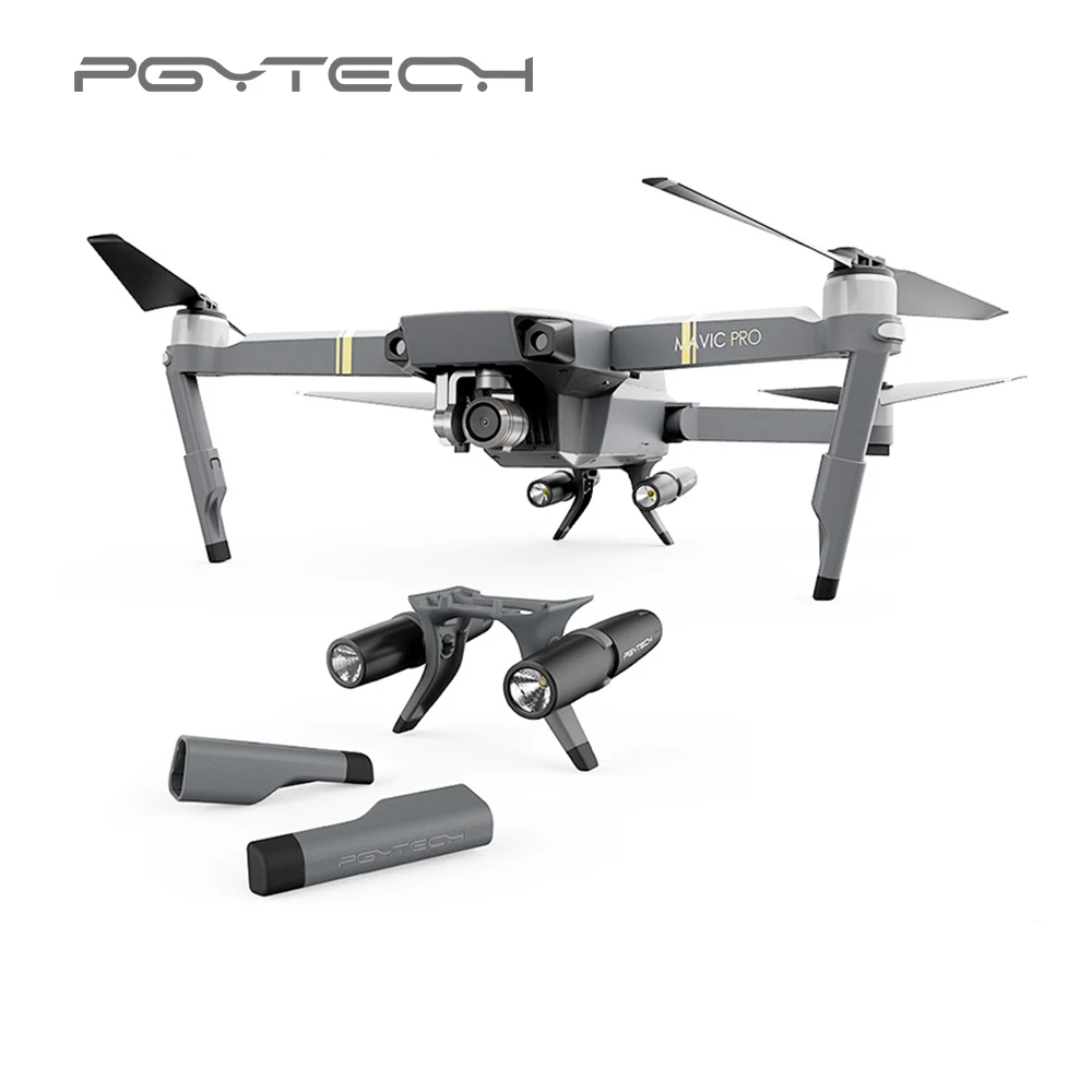 Pgytech Расширенный Шасси для dji Мавик Pro и Mavic Platinum ноги Поддержка Protector расширение