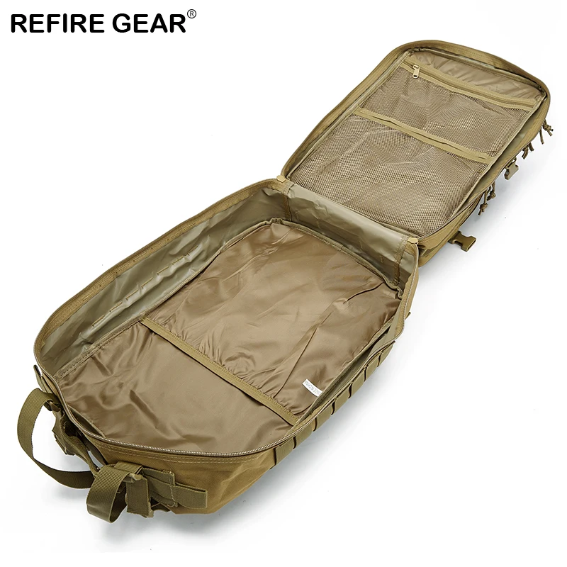 Уличный тактический рюкзак Refire Gear вместительная армейская водонепроницаемая
