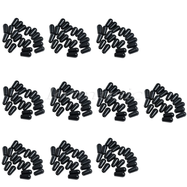 200 наборов переключатель колпачок рычажный наконечник Черный Сменный фиксатор