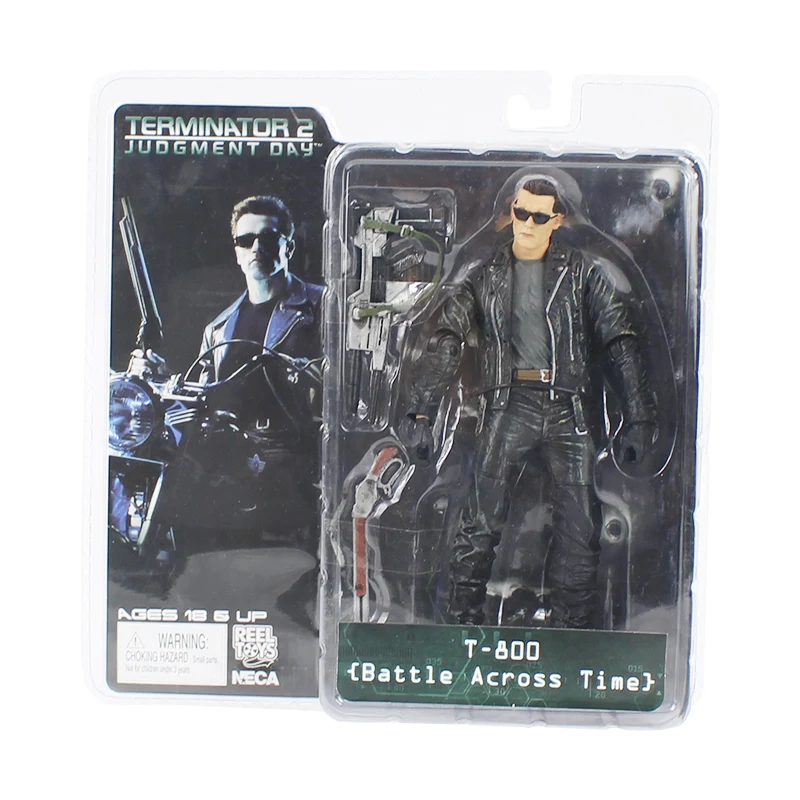 NECA The Terminator 2 экшн-фигурка T-800 / T-1000 ПВХ игрушка 7 типов 18 см | Игрушки и хобби