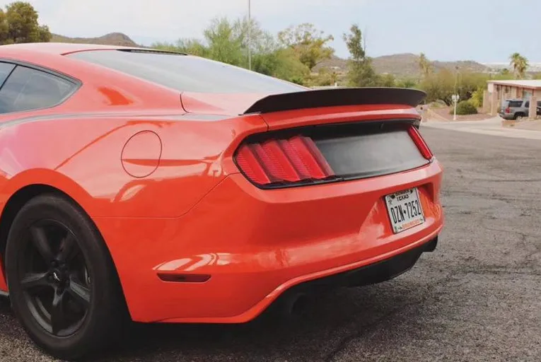 Спойлер для ford mustang coupe 2 door GT350 стильный спойлер из АБС пластика заднего крыла