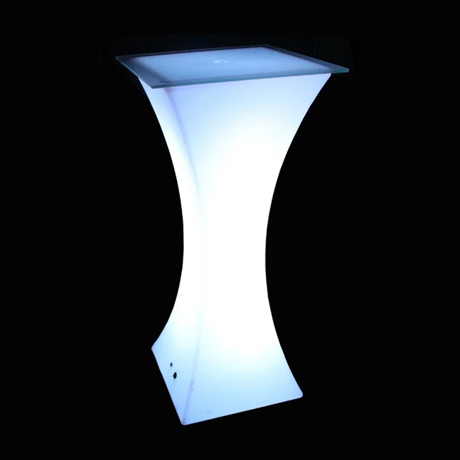 Светодиодный барный стол меняющий цвет для ночных клубов светодиодной мебели с