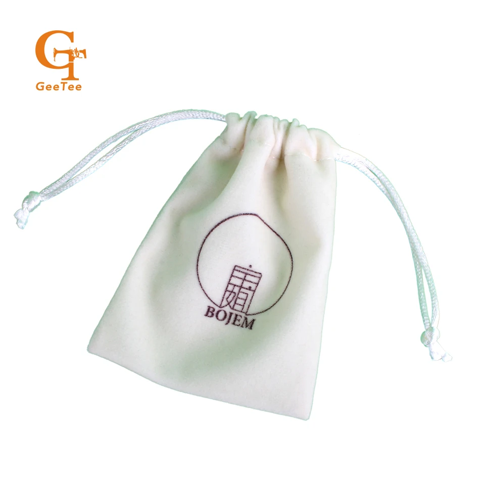 custom logo velvet packaging bags brand name printing luxuary jewelry / hair extension bundle lipsticks packing | Дом и сад