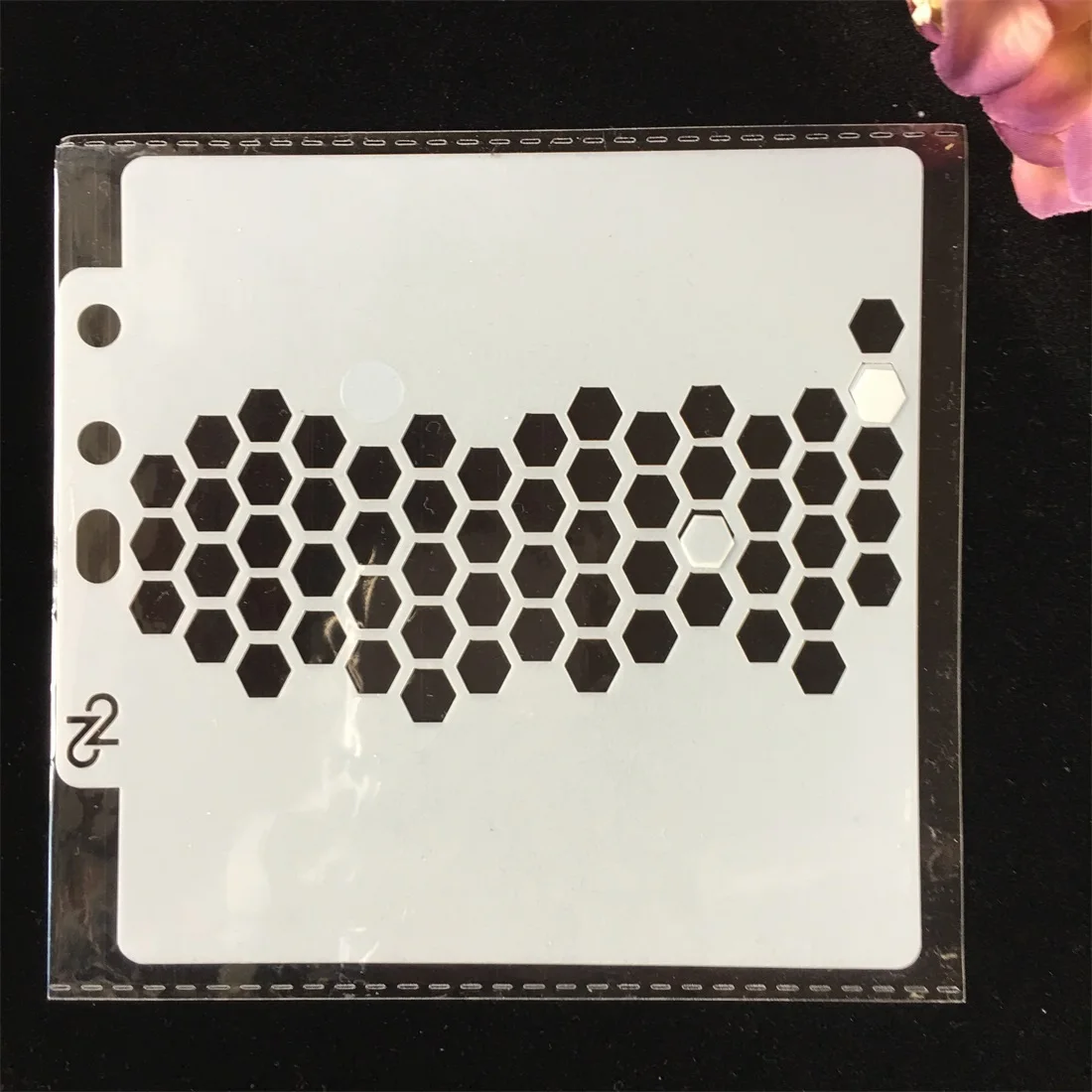1 шт. ульев Hexgen DIY слойные трафареты настенная живопись фотография
