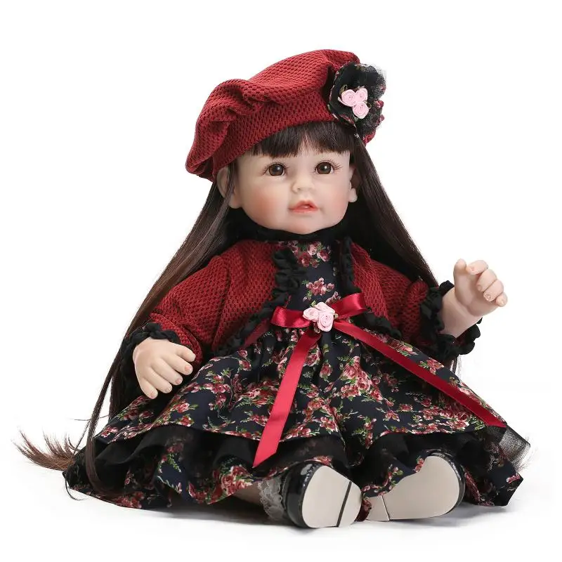 Кукла реборн силиконовая 52 см Реалистичная | Игрушки и хобби