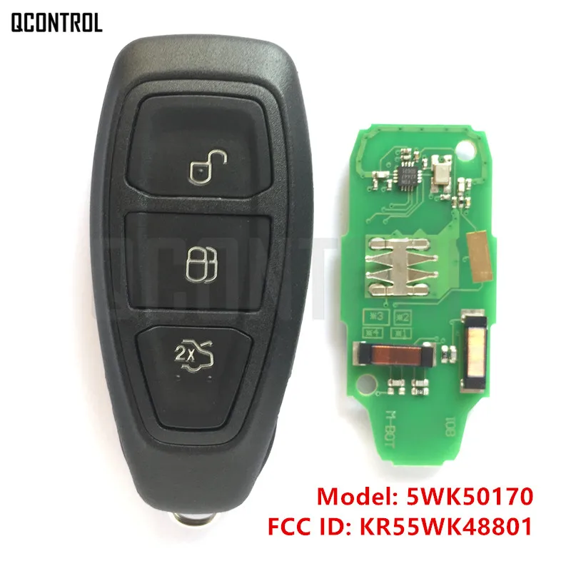 Умный пульт дистанционного управления для автомобиля подходит Ford 5WK50170 FCC ID: