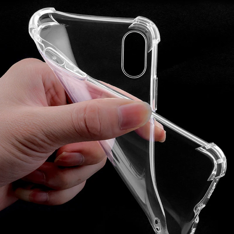 Модный противоударный бампер прозрачный силиконовый чехол для телефона iPhone 11 Pro