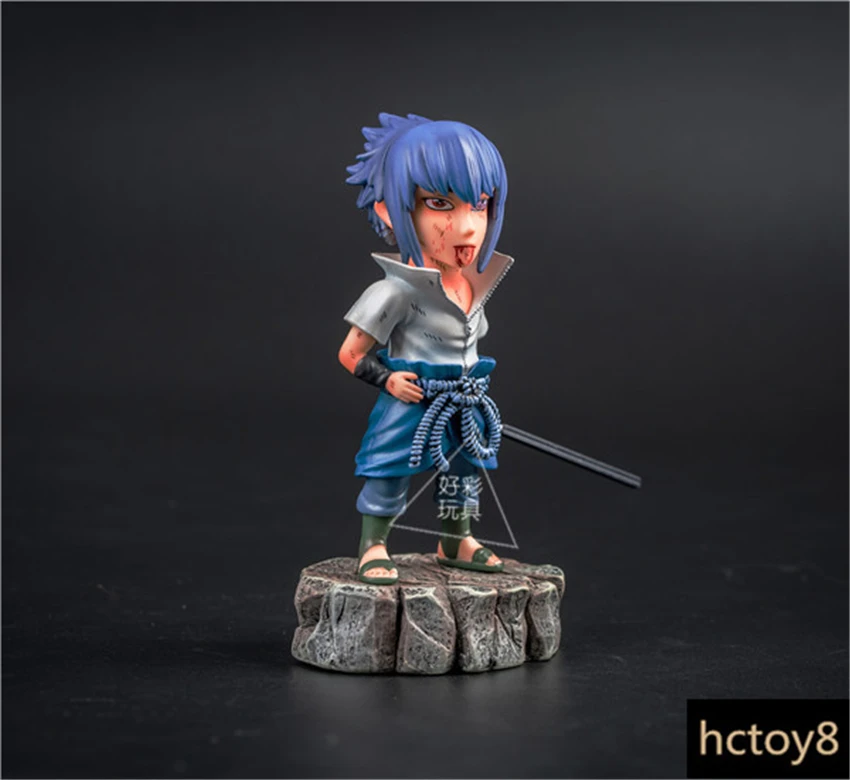 Haocaitoy Оригинальные фигурки Uchiha Sasuke модель ПВХ тату серия игрушек аниме коллекция
