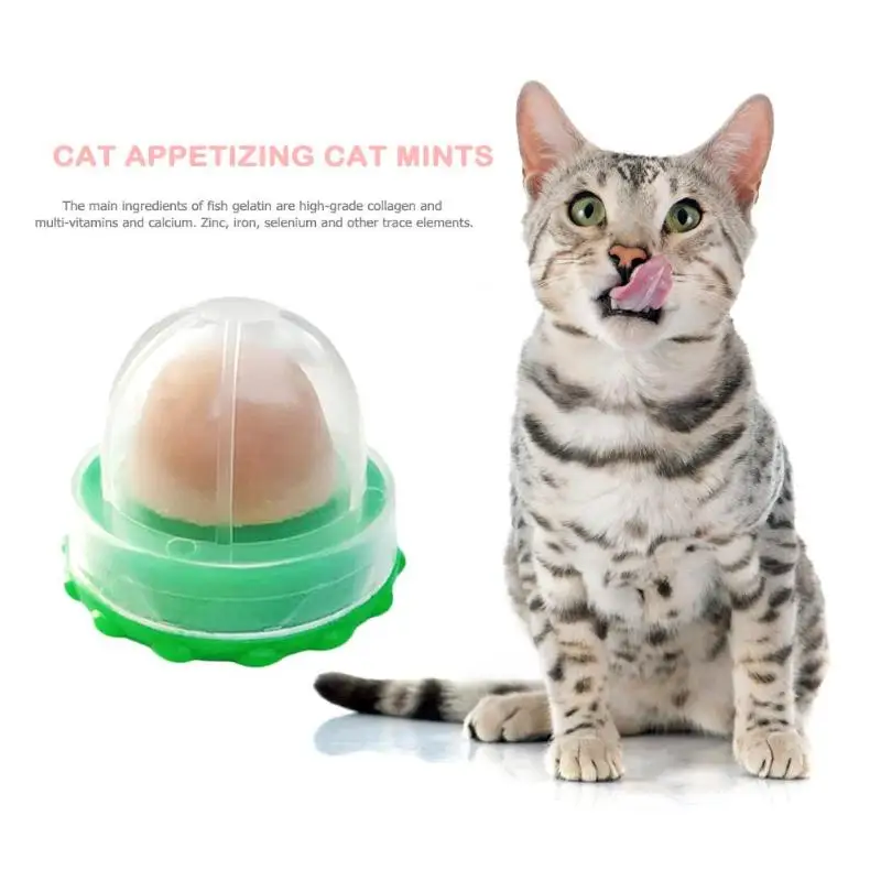 Кошка Catnip Sugar Cats закуски лижут конфеты Здоровое питание энергетический шар