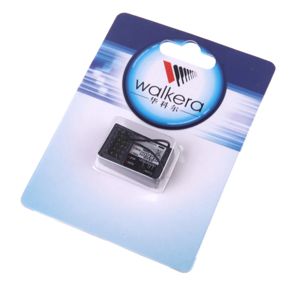 Walkera 2,4 ГГц 6CH Стандартный RX601 приемник для Devention DEVO 6 7 8 10 12 TX дистанционный передатчик RC вертолет Квадрокоптер F18979