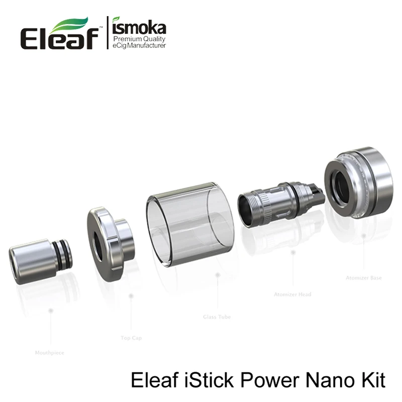 Original Eleaf iStick Power Nano Kit 1100mAh 40W Mod Battery 2ML Melo 3 Tank Istick E-Cigarette | Электроника