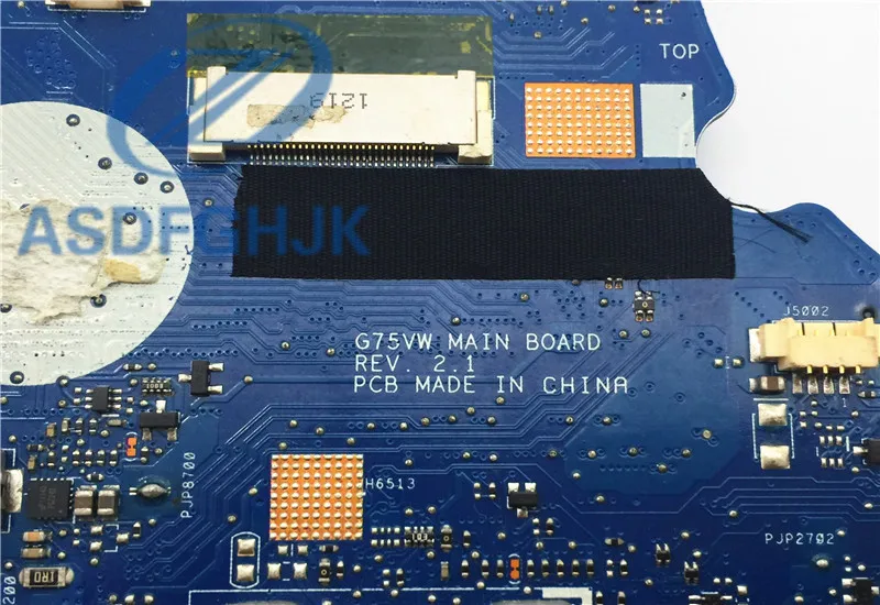 Laptop motherboard 60-N2VMB1601-B05 for asus G75VW DDR3 non-integrated 100% test ok | Компьютеры и офис