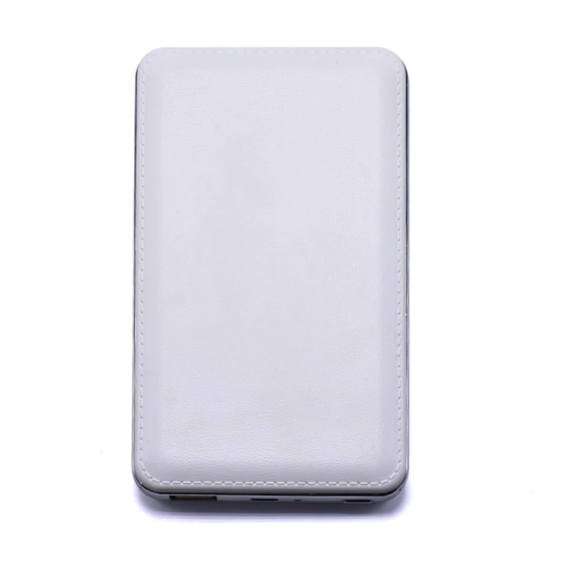 Power bank 20000 мАч портативное зарядное устройство тонкий внешний аккумулятор металлическая рамка аккумулятор для iphone x HUAWEI samsung note